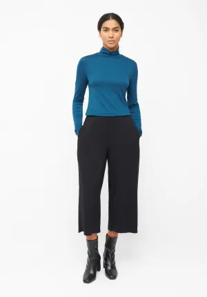 Turtleneck longsleeve VIDA in TENCEL™ Lyocell - Moroccan Blue (Tencel) Givn Berlin