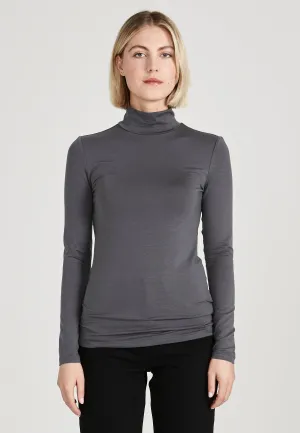 Turtleneck longsleeve VIDA in TENCEL™ Lyocell - Shadow Grey (Tencel) Givn Berlin