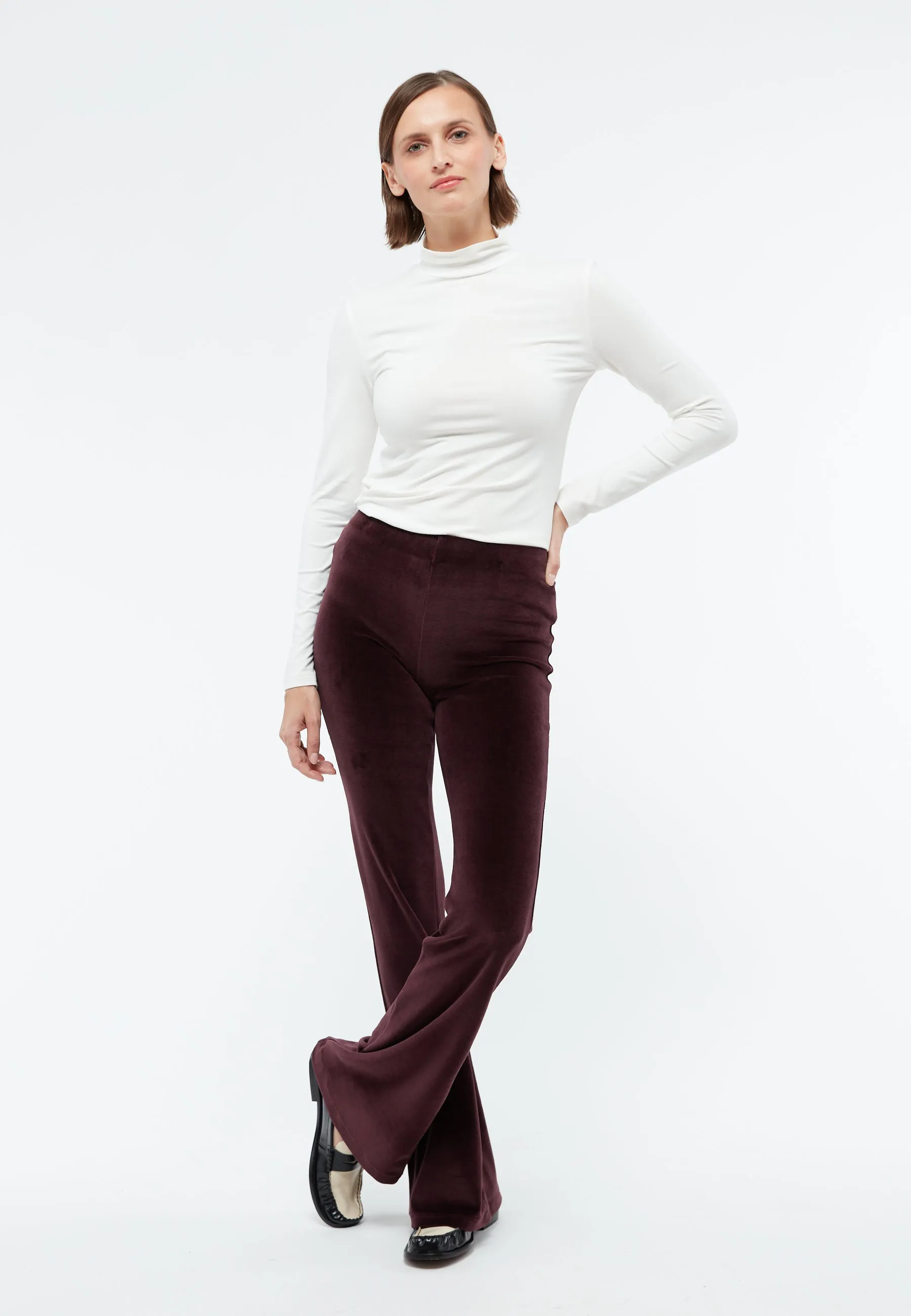 Turtleneck longsleeve VIDA in TENCEL™ Lyocell  - Undyed (Tencel) Givn Berlin