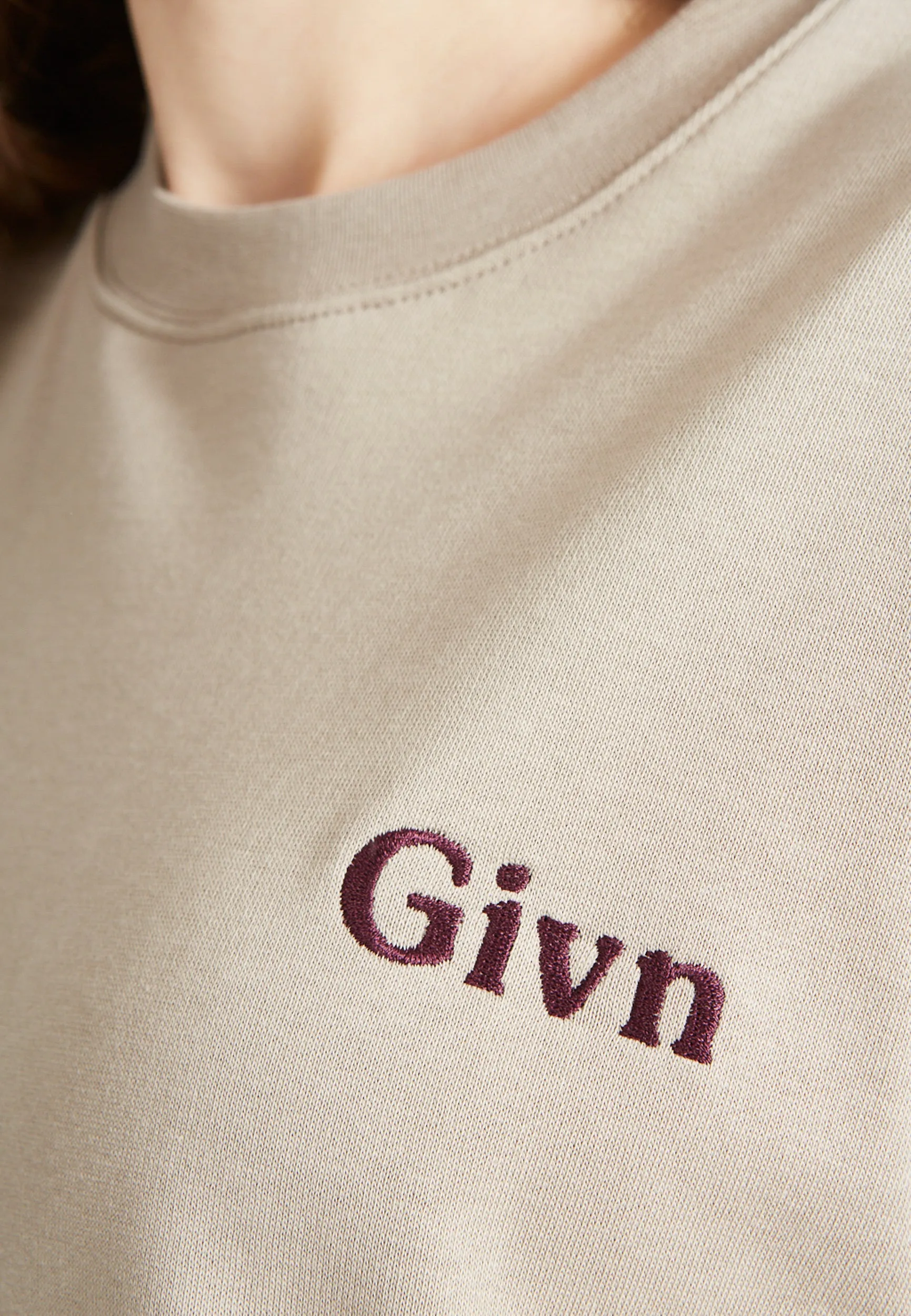 Unisex Organic Cotton Sweater NINO - Nickel Grey Givn Berlin