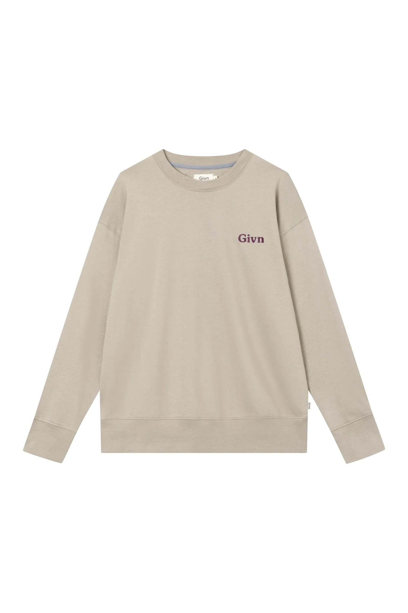 Unisex Organic Cotton Sweater NINO - Nickel Grey Givn Berlin