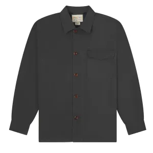 USKEES 3003 Buttoned Workshirt Charcoal