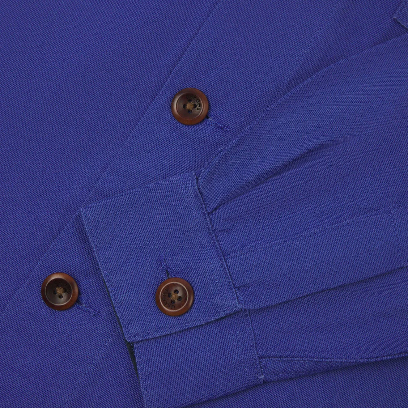 USKEES 3003 Buttoned Workshirt Ultra Blue
