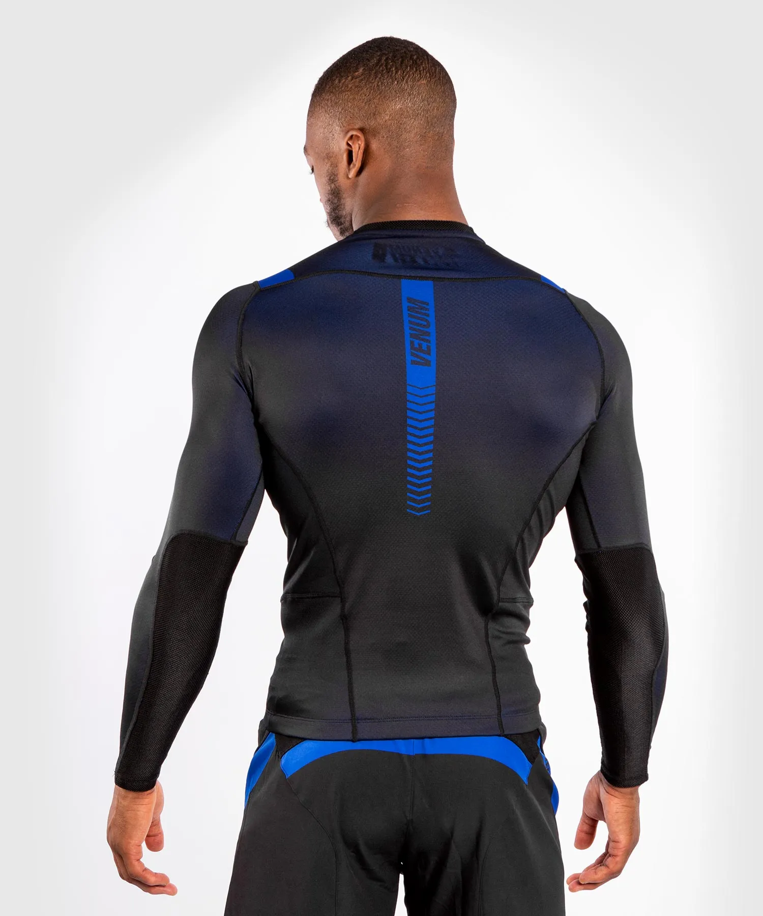 Venum NoGi 3.0 Rashguard - Long Sleeves - Black/Blue