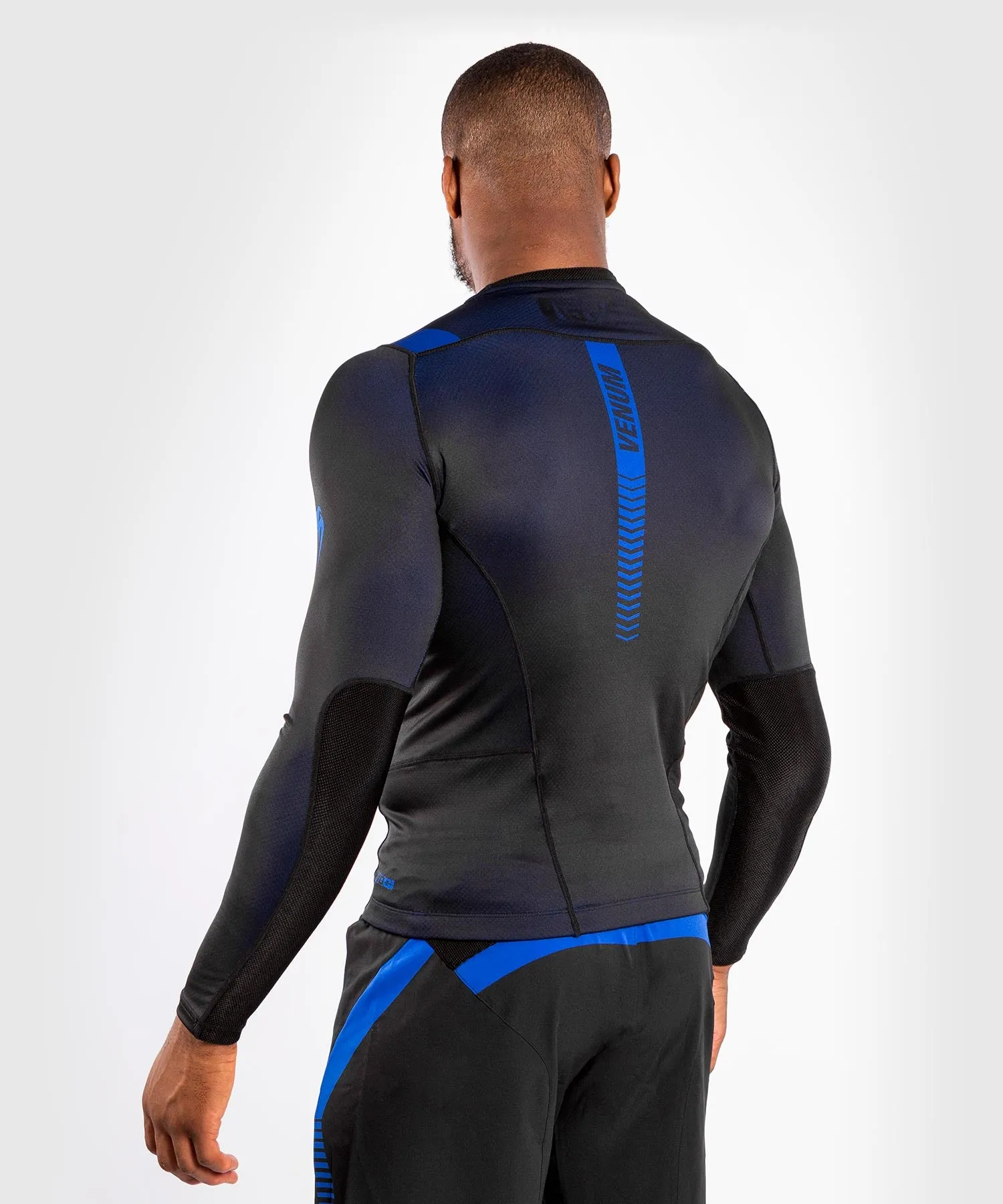Venum NoGi 3.0 Rashguard - Long Sleeves - Black/Blue