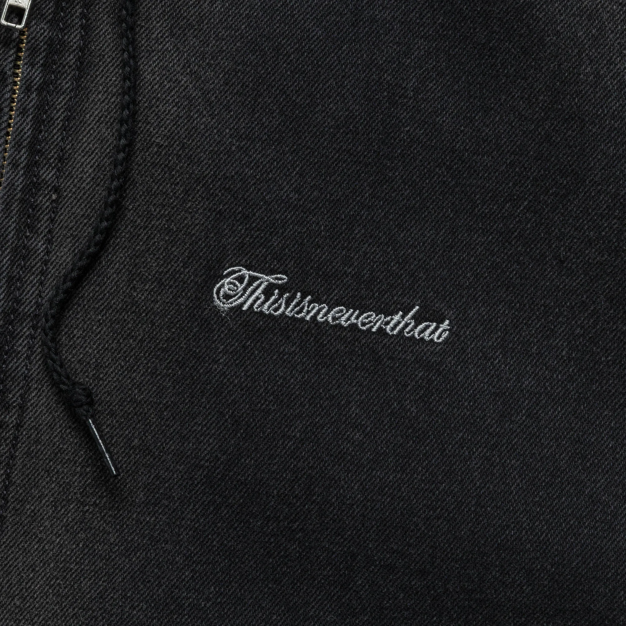 Washed Carpenter Jacket - Black
