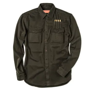 Westley Richards The Expedition Safari Shirt Brushed Green
