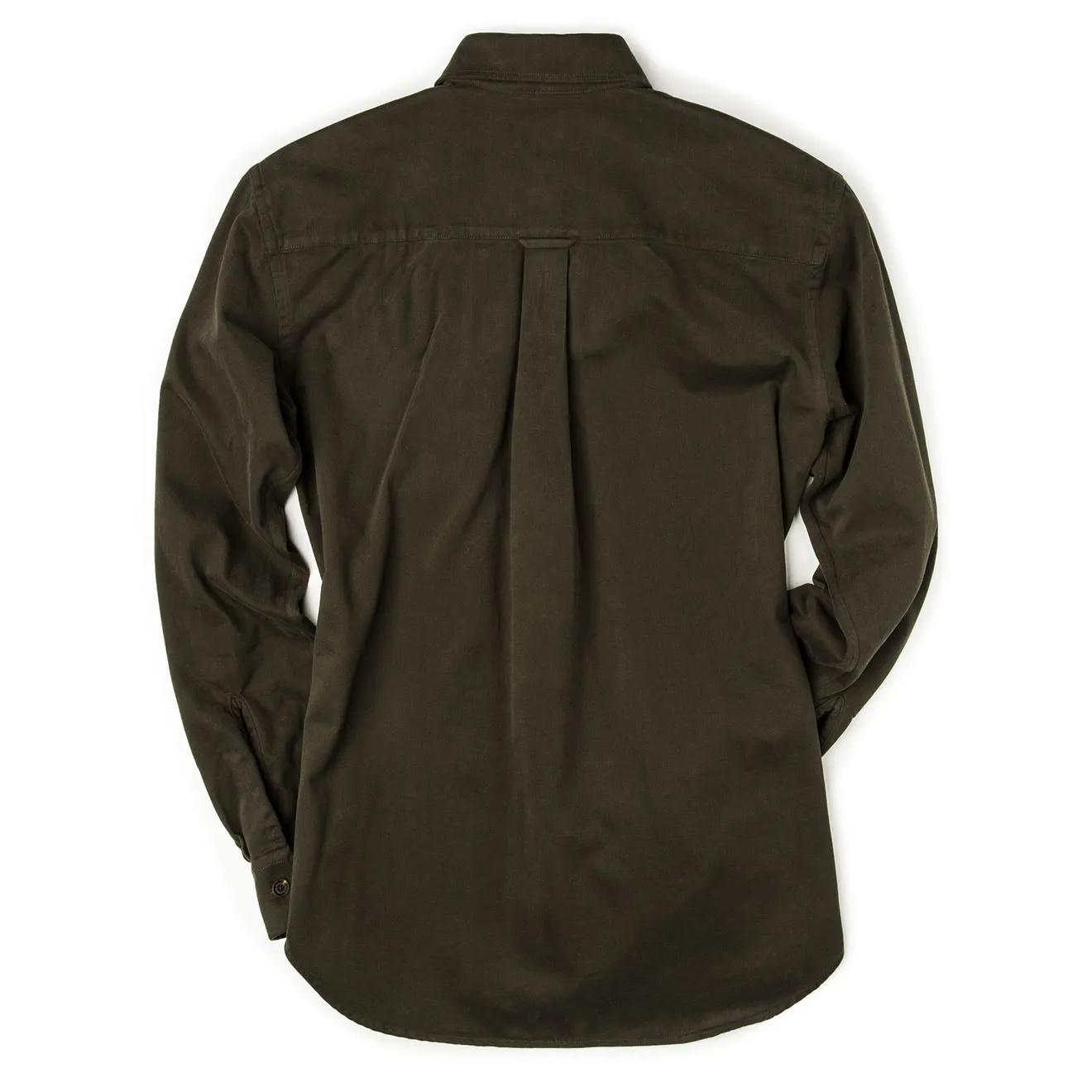 Westley Richards The Expedition Safari Shirt Brushed Green