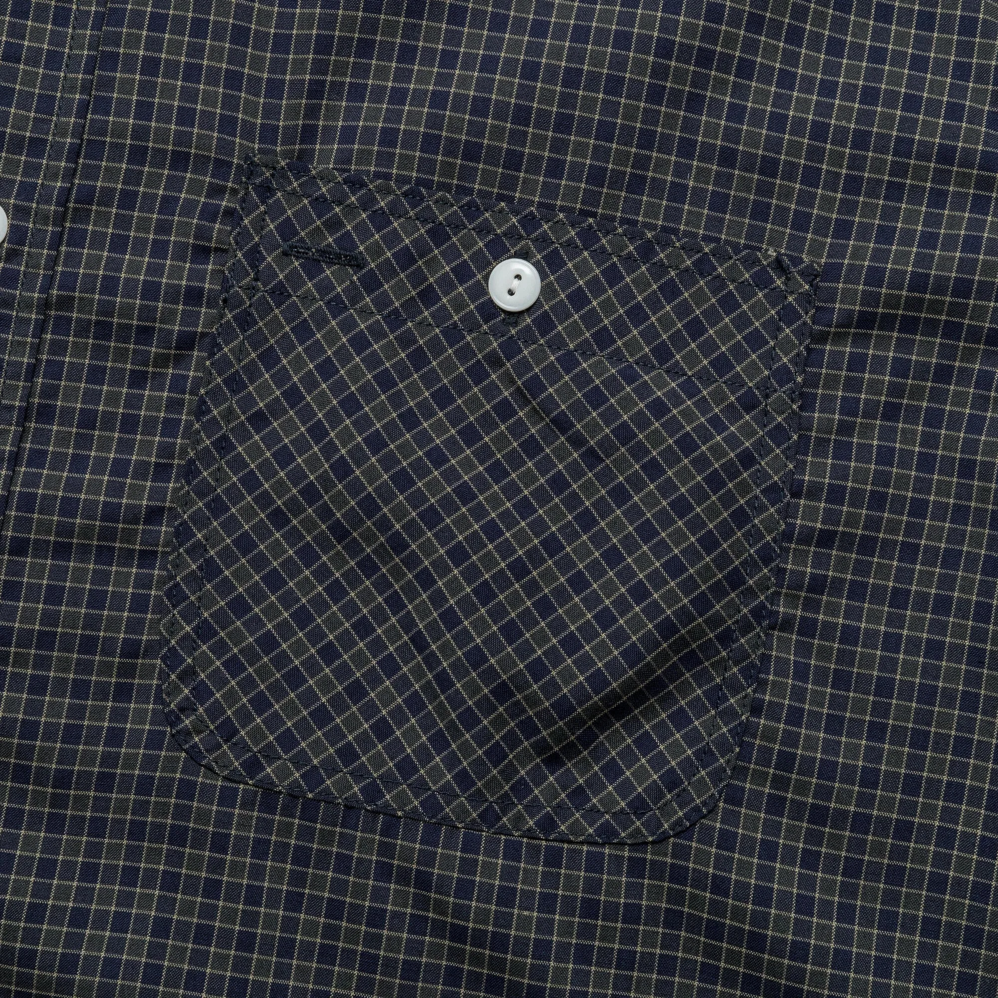 WORK Wool Plaid Shirt - Green