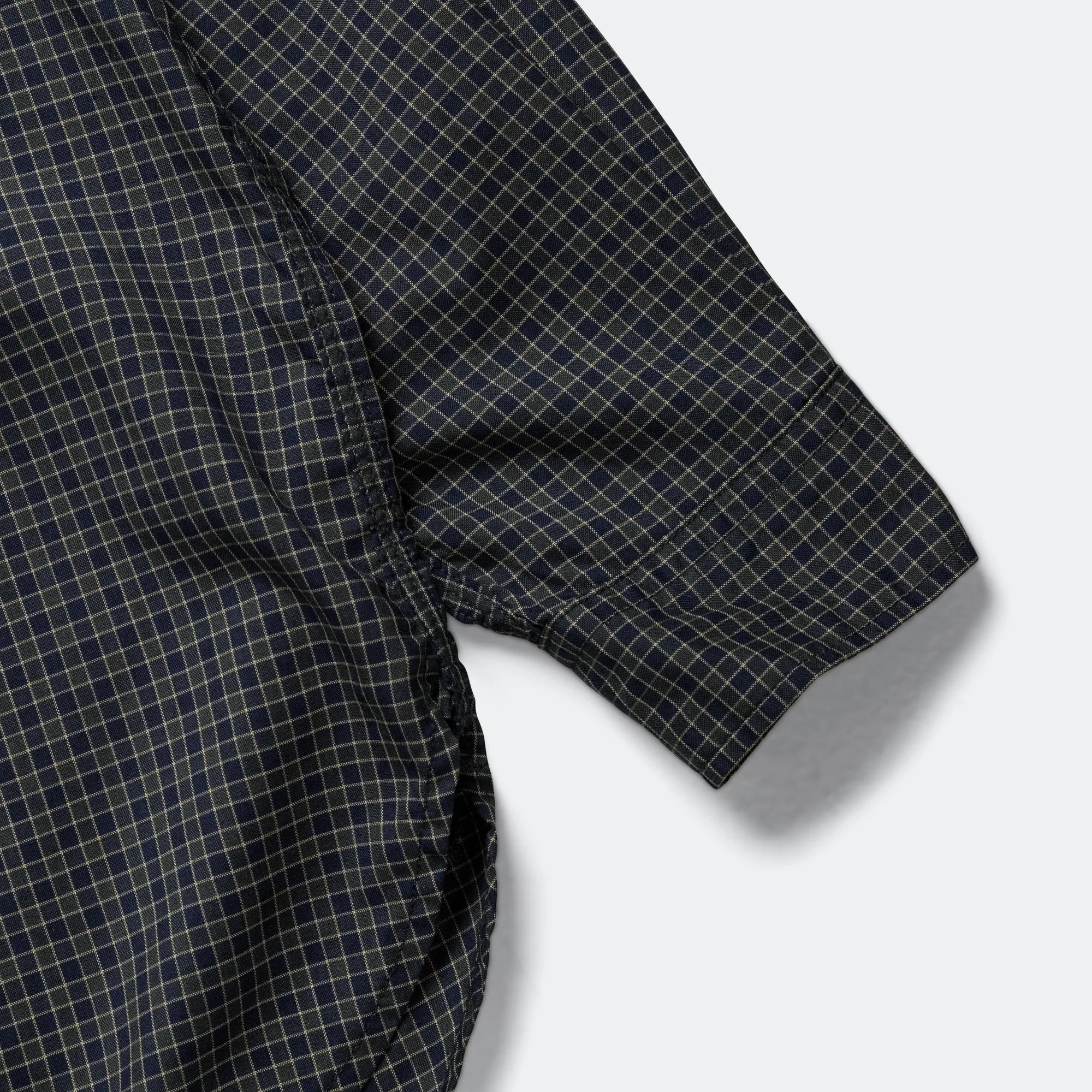 WORK Wool Plaid Shirt - Green